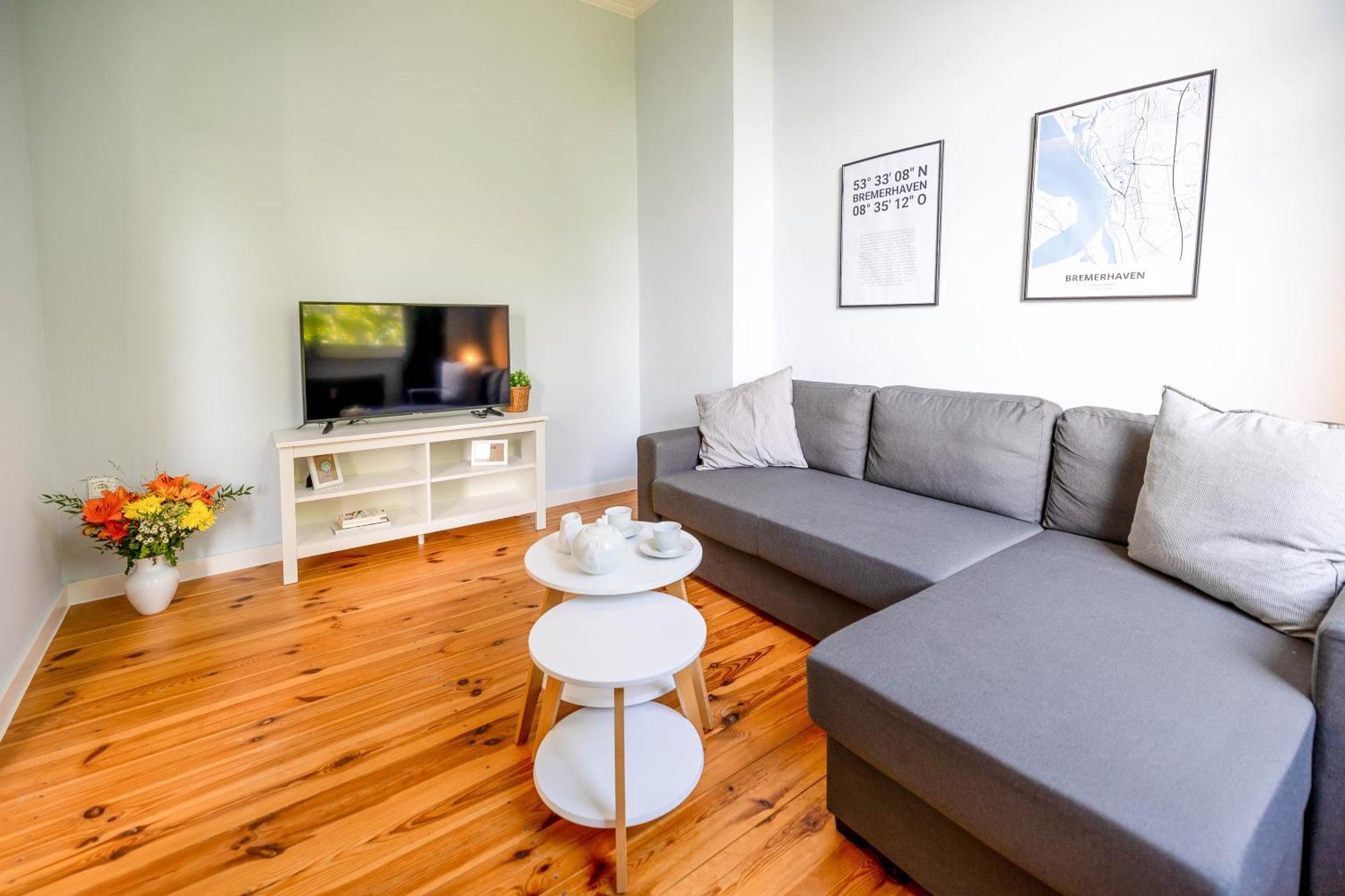 Moewenkoje - Zentral Mit Privatparkplatz Apartment *